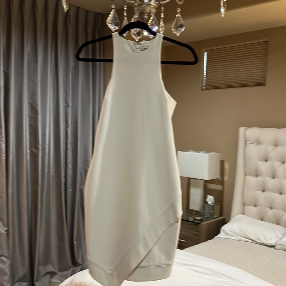 Elizabeth James Off white dress